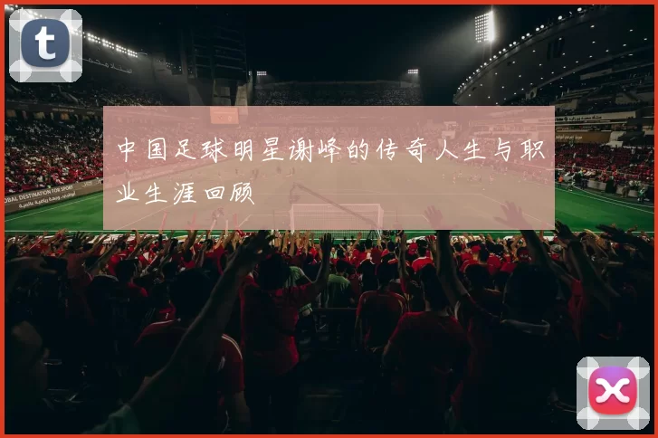 中国足球明星谢峰的传奇人生与职业生涯回顾
